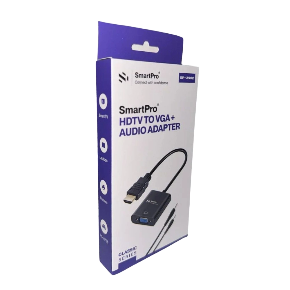 Smart-Pro HDMI To VGA Converter With Audio (SP-Z902) view 3